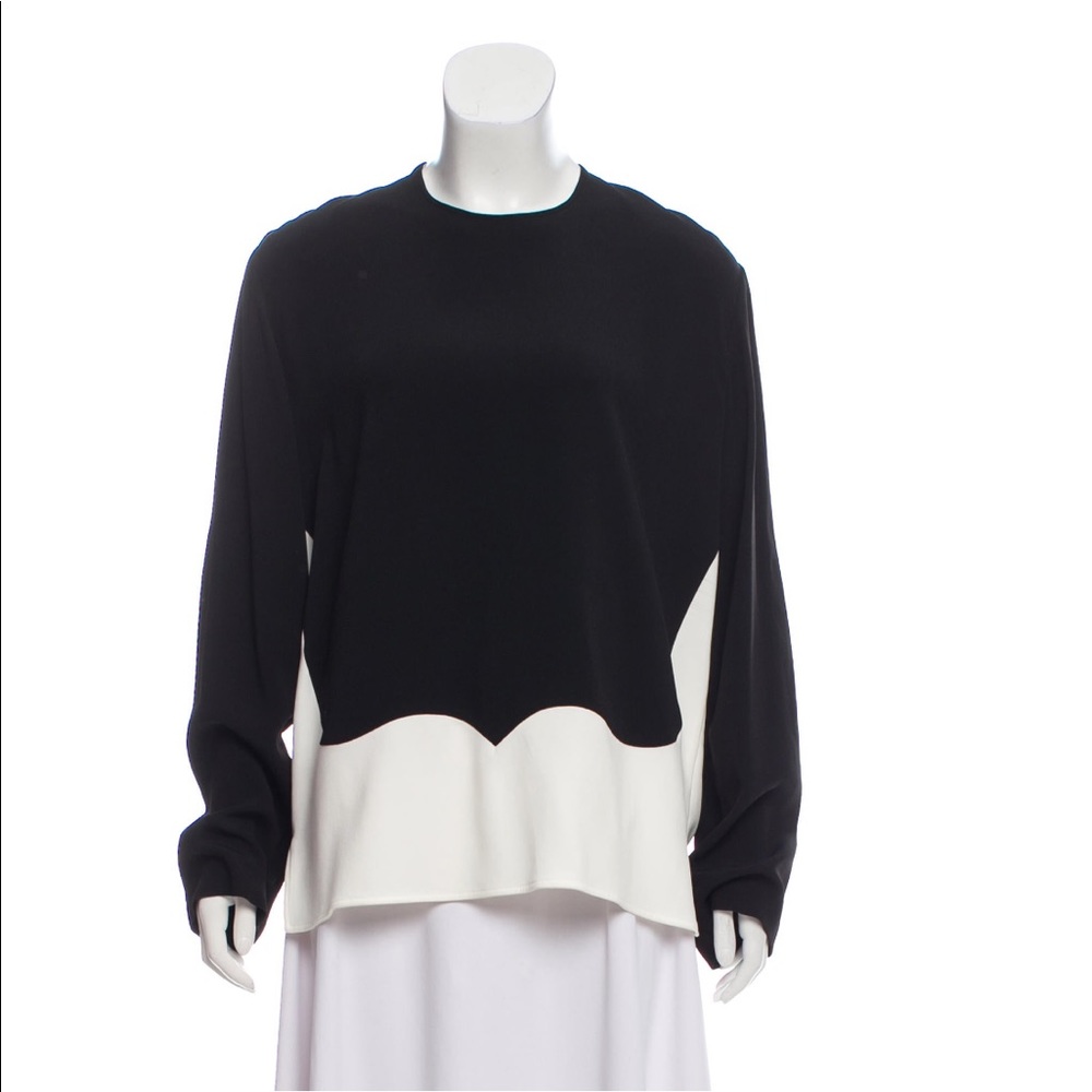 NWOT Stella McCartney Long Sleeve High-low top